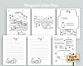 Penguins Letter Pack