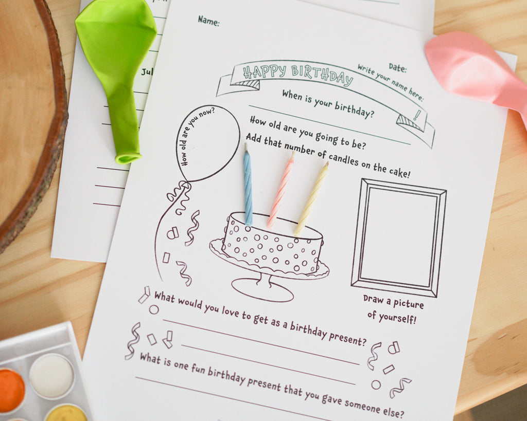 Happy Birthday Letter Pack