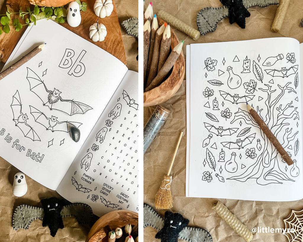 Halloween Activity Book