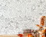 Halloween Giant Coloring Poster