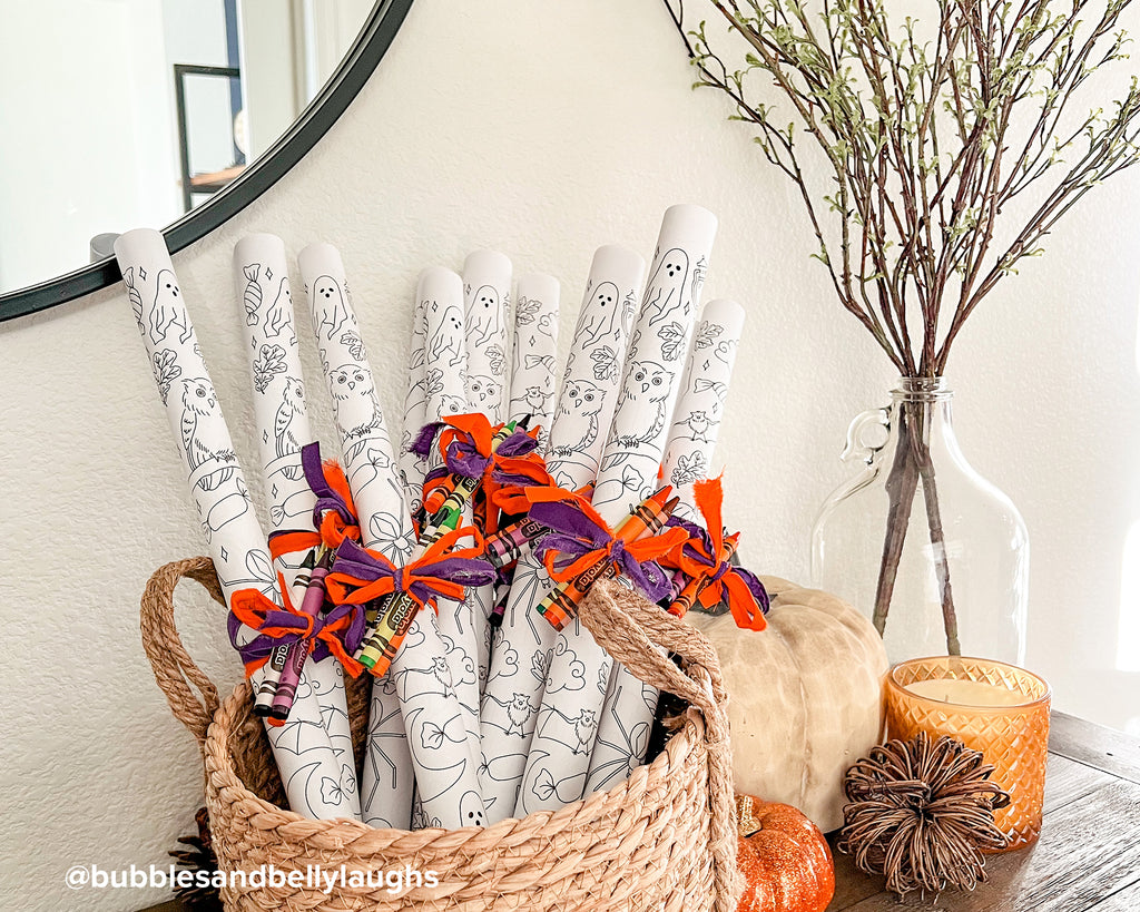 Halloween Giant Coloring Poster
