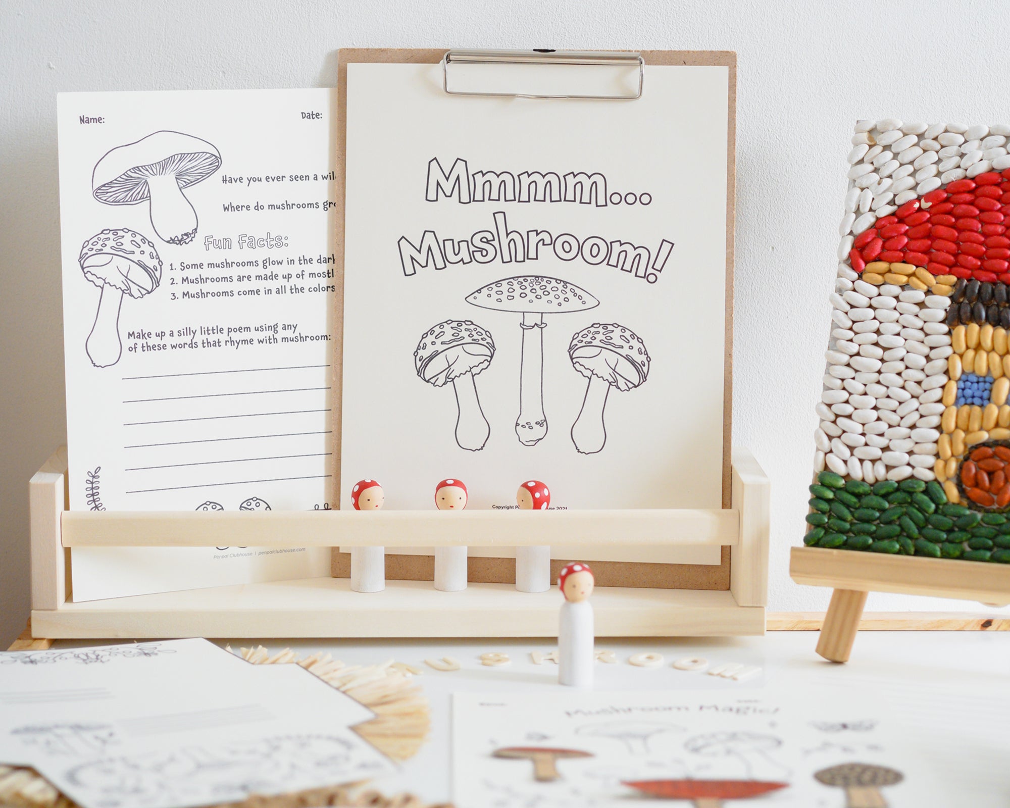 Mushroom Letter Pack