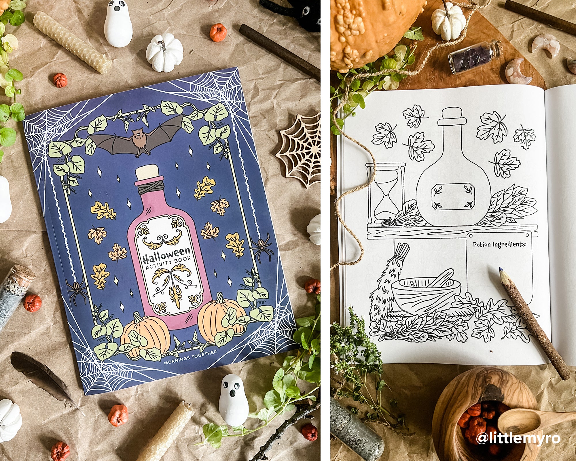 Halloween Activity Book