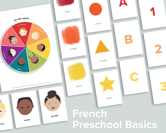 Preschool Basics Bundle (French)