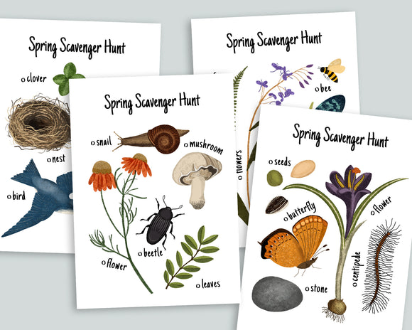 Spring Nature Scavenger Hunt – Mornings Together