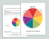 Days of the Week Spinner Wheel (Spanish)