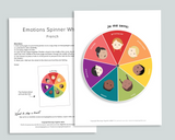 Emotions Spinner Wheel (French)