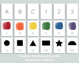 Toddler Flashcard Bundle (German)