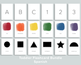 Toddler Flashcard Bundle (Spanish)