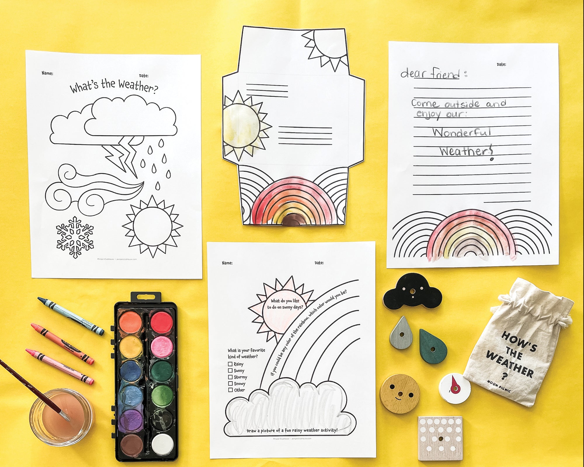 Weather Letter Pack