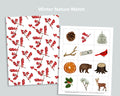Seasons Matching Cards