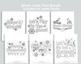 Seasonal Letter Pack Bundles