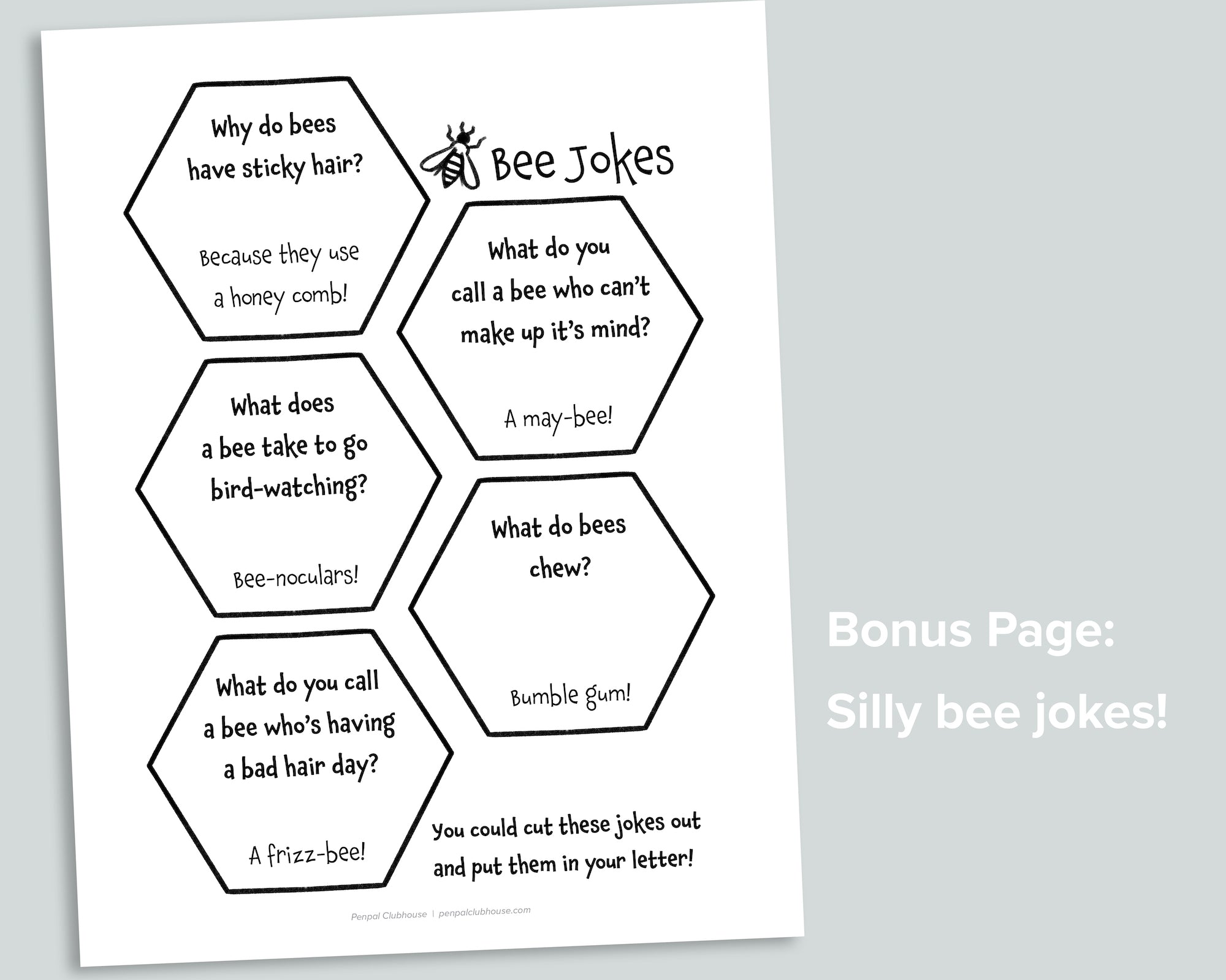 Bee Letter Pack