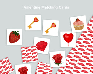 Valentine Matching Squares