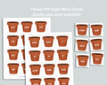 Flower Pot Sight Words Freebie