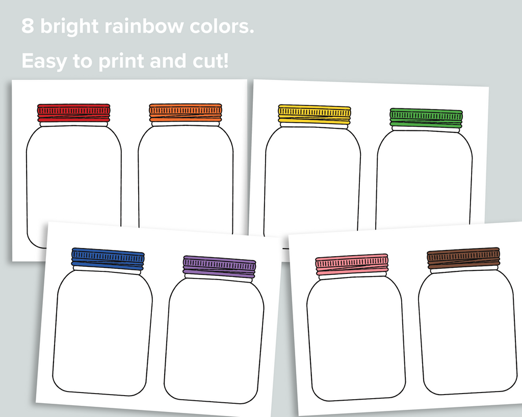 Color Jars Freebie