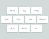 Number Cards 0-20