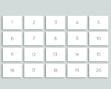 Number Cards 0-100