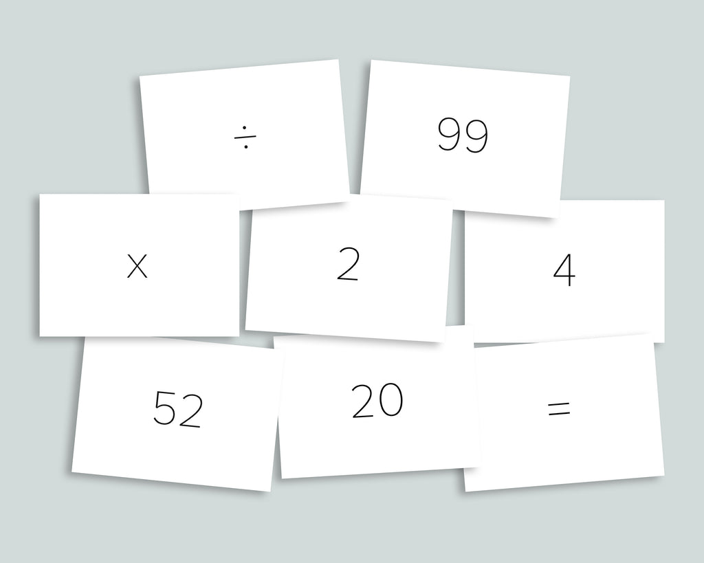 Number Cards 0-100