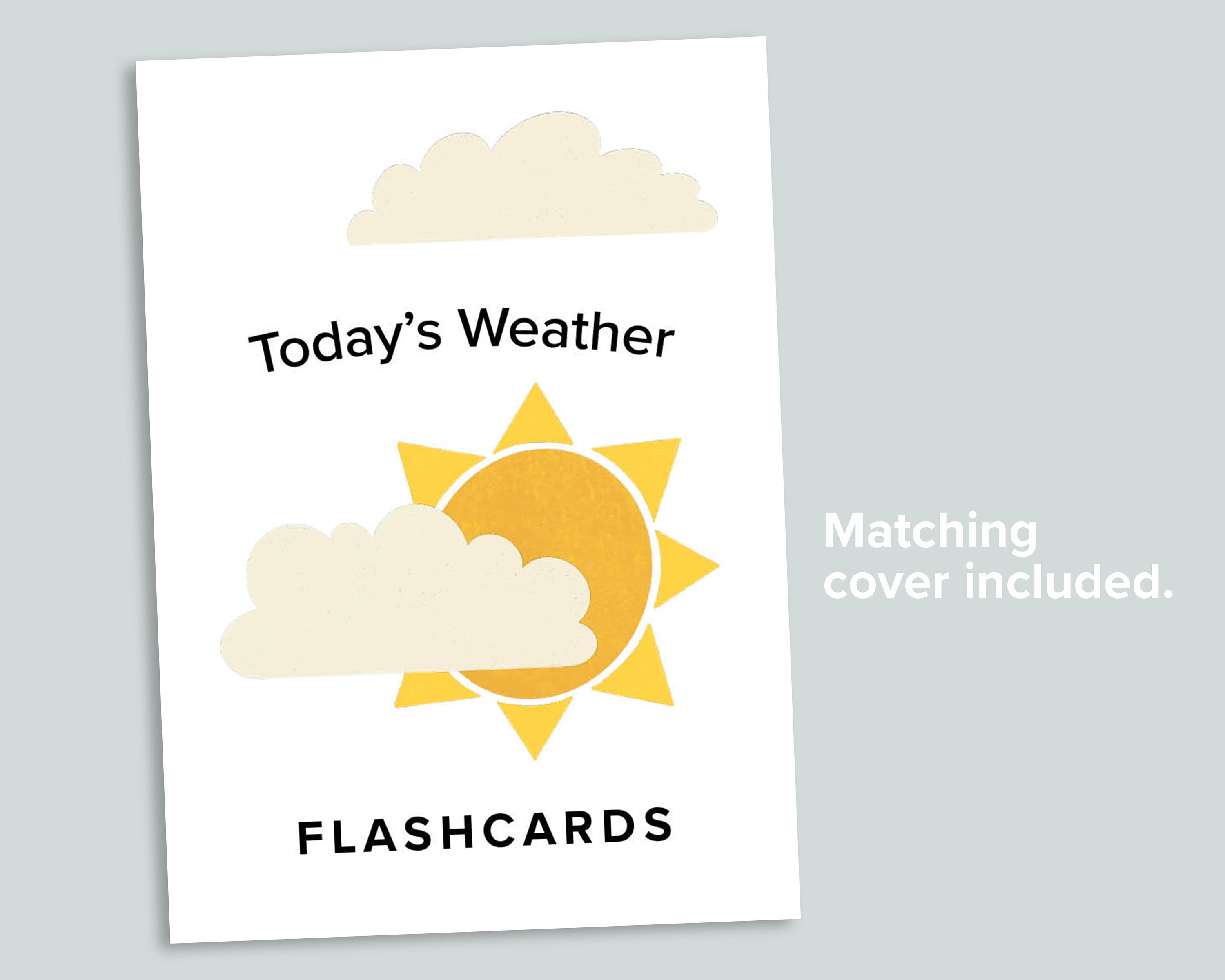 Weather Flashcards