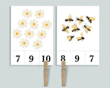 Bee Counting Cards Bundle