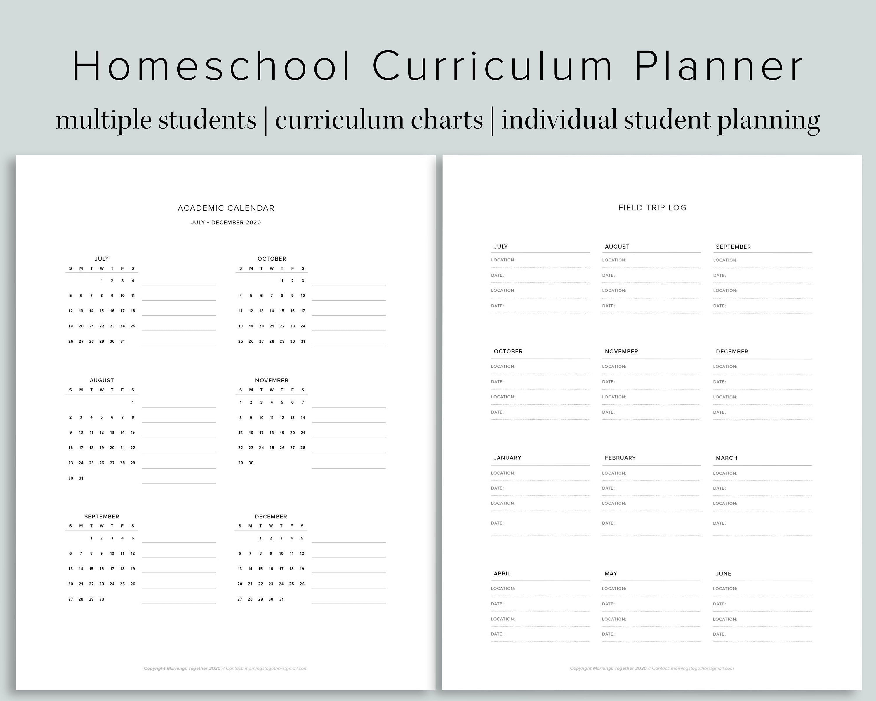 Homeschool Planning Bundle