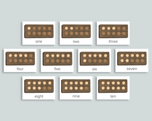 Ten Frame Counting Cards