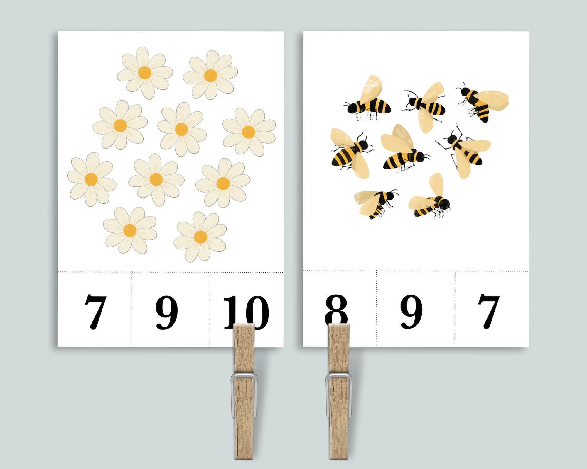 Count & Clip Cards Bundle