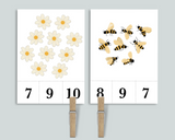 Bee Count & Clip Cards 1-10