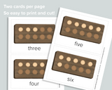 Ten Frame Counting Cards