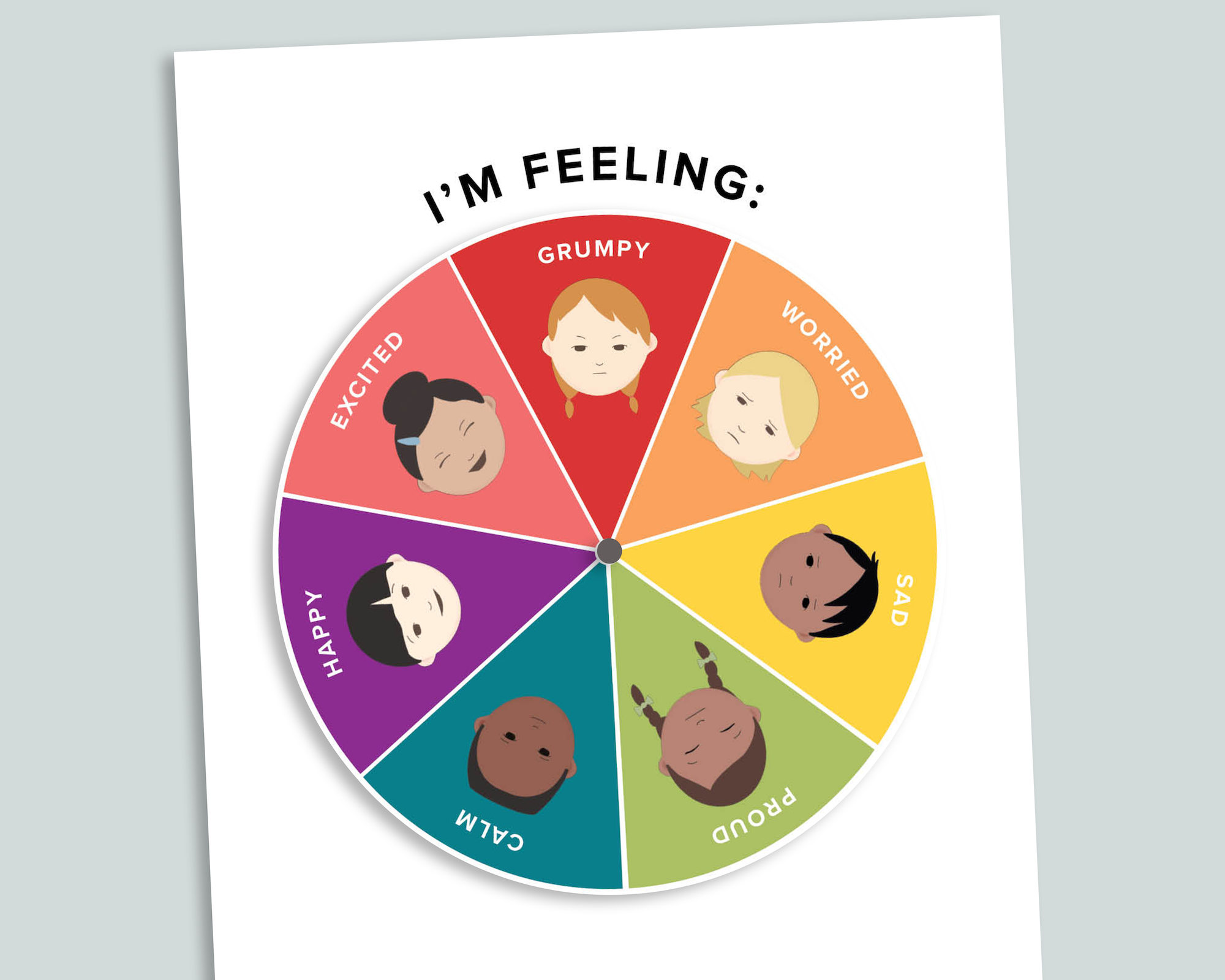 Emotions Spinner Wheel – Mornings Together