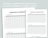 Homeschool Attendance Record