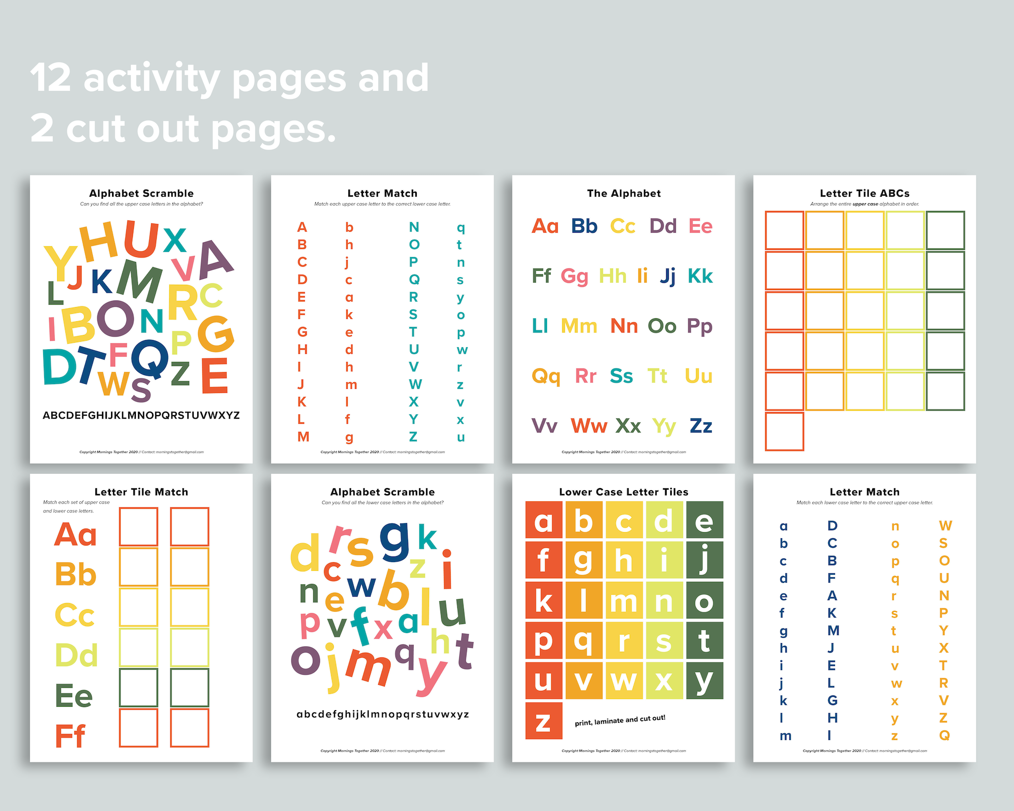 ABC Activity Pages Bundle