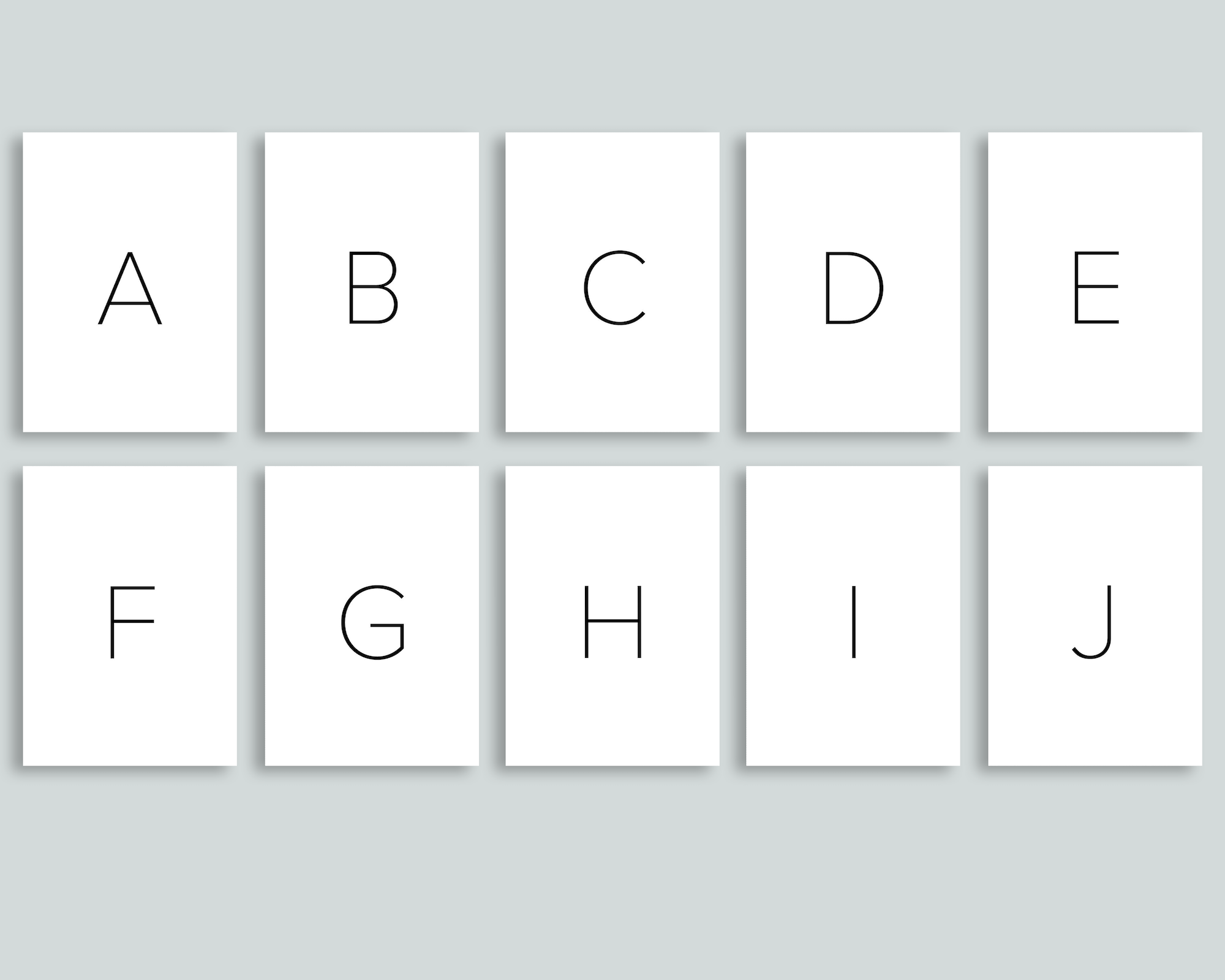 ABC Flashcards – Mornings Together for Free Printable Alphabet Flash Cards Black And White