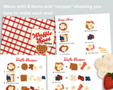 Waffle Spot Pretend Play Set