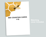 Bee Counting Cards 1-10