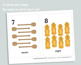 Bee Counting Cards 1-10