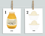 Bee Counting Cards 1-10
